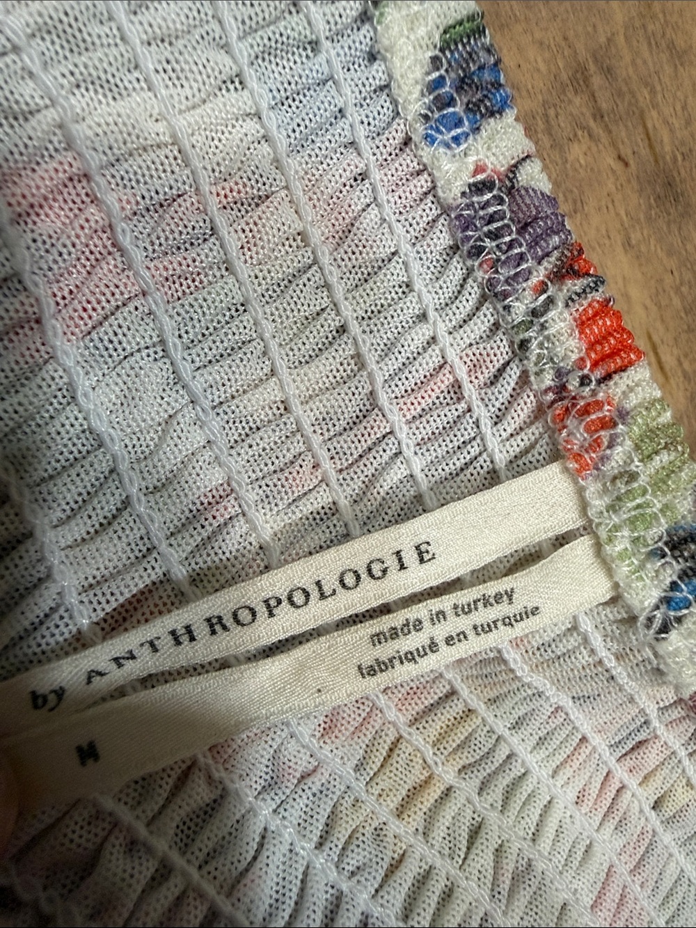 Anthropologie Aurelia smocked top - Picture 4 of 8